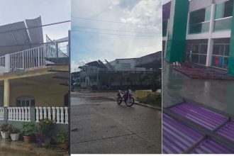 Temporal causa destelhamentos de casas no Amazonas