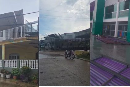 Temporal causa destelhamentos de casas no Amazonas