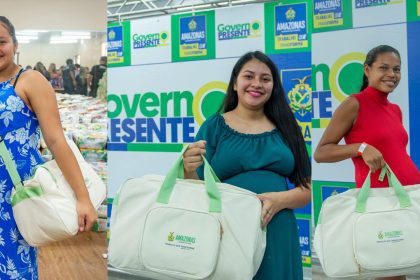 Mais de 18 mil famílias recebem kits bebê e cestas de alimentos no Amazonas
