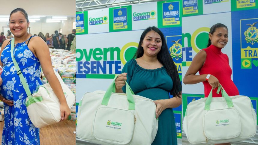 Mais de 18 mil famílias recebem kits bebê e cestas de alimentos no Amazonas