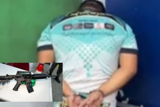 Polícia apreende fuzil e drogas em condomínio no Tarumã; homem foi preso