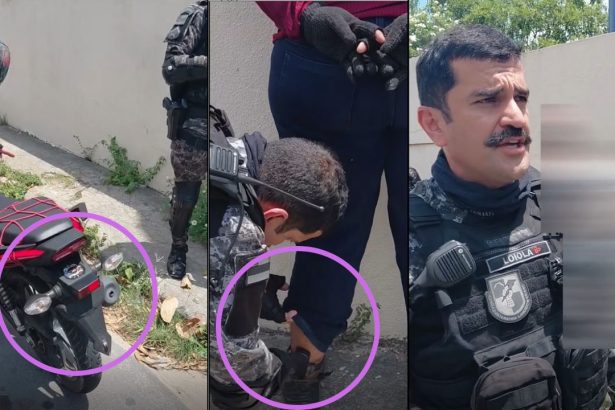 Vídeo de sargento da Rocam orientando sobre corrida de moto sem placa viraliza nas redes