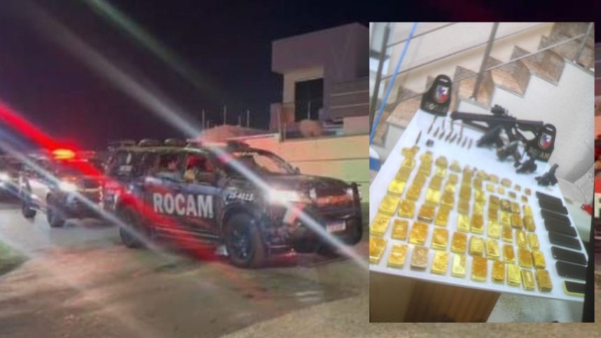 Policiais são presos em Manaus com barras de ouro avaliadas em R$ 45 milhões