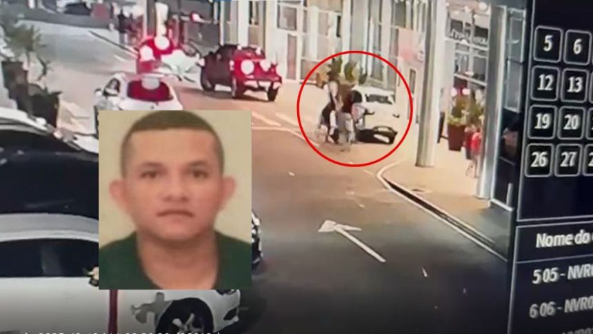 Namorada é presa após homicídio de homem na frente de centro de compras em Manaus