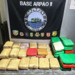 Operação da Base Arpão em Coari pega drogas