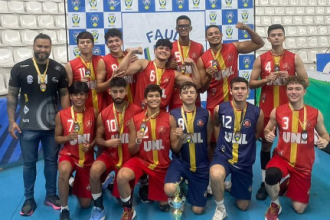 time de vôlei da Nilton Lins com seleção