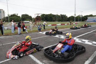 Nova modalidade Kart oferece 80 vagas na Vila Olímpica de Manaus