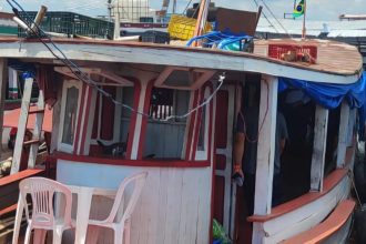 Cinco toneladas de peixe sem documentação foram apreendidas no Educandos