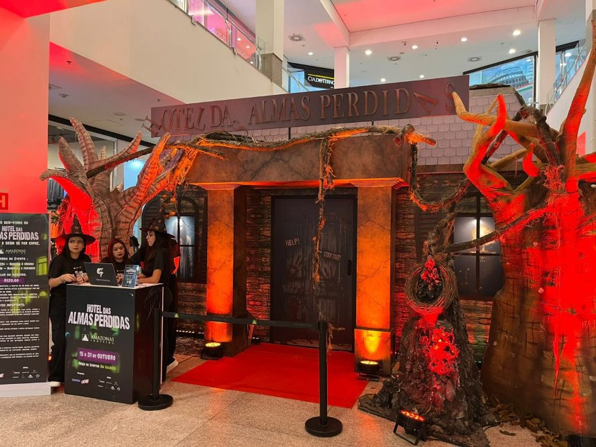 Atrações movimentam halloween do Amazonas Shopping