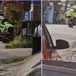 Agentes de trânsito abordam e agridem motociclista em Manaus.