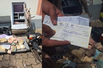 Apreensão de dinheiro, cheques e cofres em operação contra vereador em Manaus.