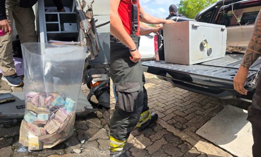 Apreensão de dinheiro em espécie em operação da justiça em Manaus.