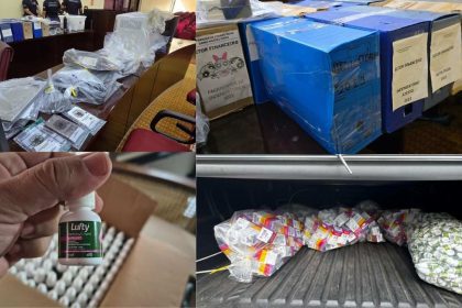 Apreensão de documentos e medicamentos em investigação de fraude em contratos de saúde no Amazonas.