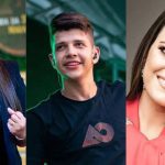 Artistas se apresentam em shows em Manaus: cantoras e cantor em palco.