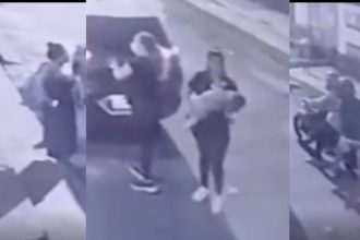 Assalto a mulheres com bebê no colo em Manaus.