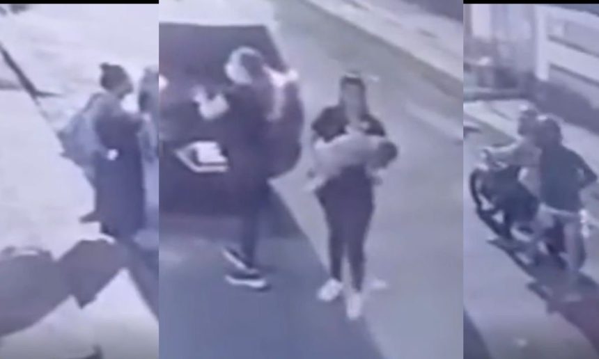 Assalto a mulheres com bebê no colo em Manaus.