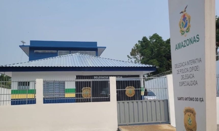 Delegacia de Polícia em Santo Antônio do Içá, Amazonas.