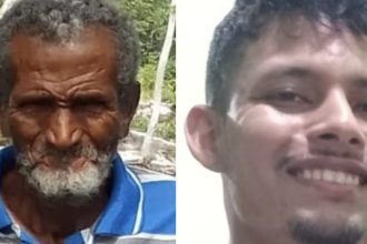 Dois homens desaparecidos em Manaus: fotos para ajudar na identificação e busca.