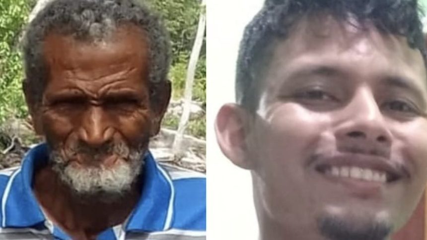 Dois homens desaparecidos em Manaus: fotos para ajudar na identificação e busca.