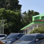 Fachada da Delegacia Especializada em Crimes Contra a Mulher (DECCM) em Manaus, Amazonas.