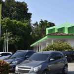 Fachada da Delegacia Especializada em Crimes Contra a Mulher (DECCM) em Manaus, Amazonas.