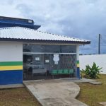 Fachada de delegacia de polícia em Boa Vista do Ramos.