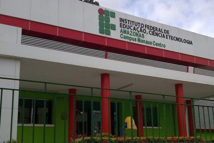 Fachada do Instituto Federal de Educação, Ciência e Tecnologia do Amazonas (IFAM), Campus Manaus Centro.