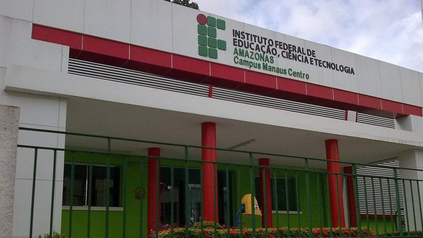 Fachada do Instituto Federal de Educação, Ciência e Tecnologia do Amazonas (IFAM), Campus Manaus Centro.