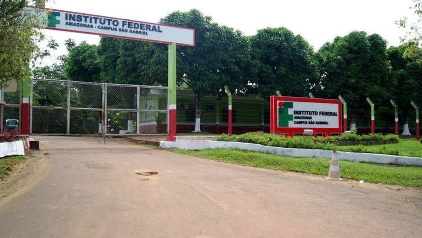 Fachada do Instituto Federal do Amazonas - Campus São Gabriel