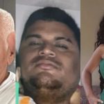 Foto de três pessoas: homem idoso, homem e mulher. Desaparecidos em Manaus.