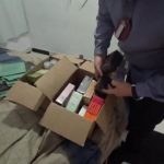 Homem preso em flagrante por roubo de carga de perfumes.