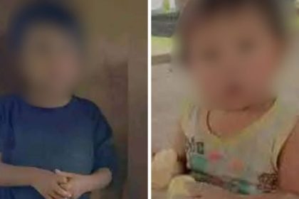 Imagens de crianças apreendidas em caso de suspeita de esquartejamento de irmãos no Amazonas