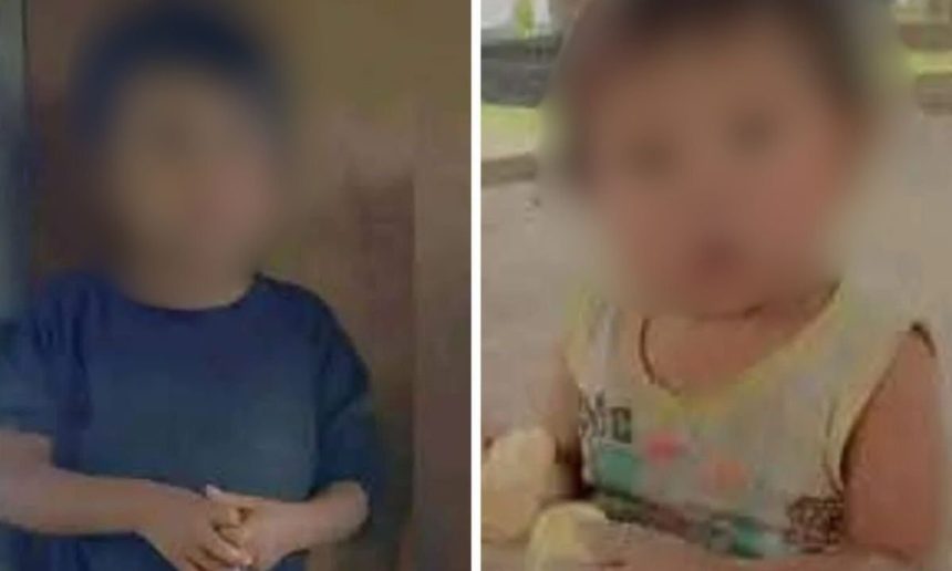 Imagens de crianças apreendidas em caso de suspeita de esquartejamento de irmãos no Amazonas