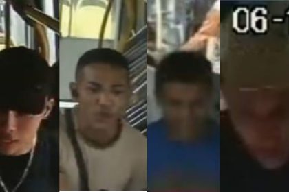 Imagens de suspeitos de assaltos em ônibus de Manaus divulgadas pela PC-AM.