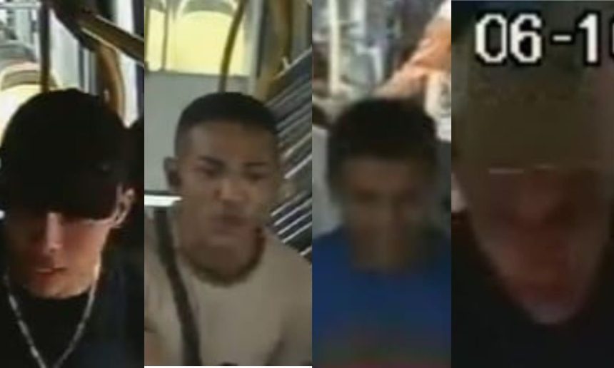 Imagens de suspeitos de assaltos em ônibus de Manaus divulgadas pela PC-AM.