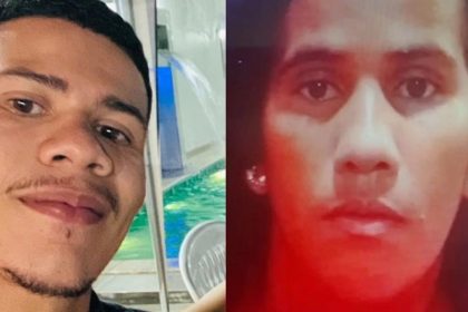 Imagens divulgadas pela Polícia Civil de Manaus de um homem desaparecido.