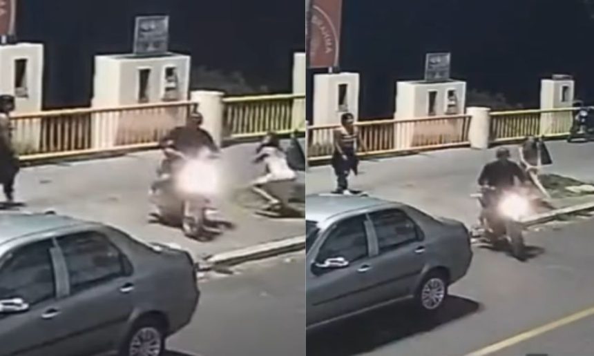 Mulher reage a assalto e joga pedaço de madeira em suspeito no Amazonas