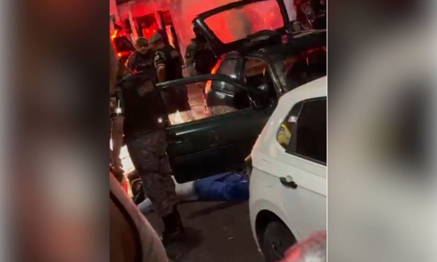 Polícia Rocam em ação: perseguição termina em colisão e prisão em Manaus.