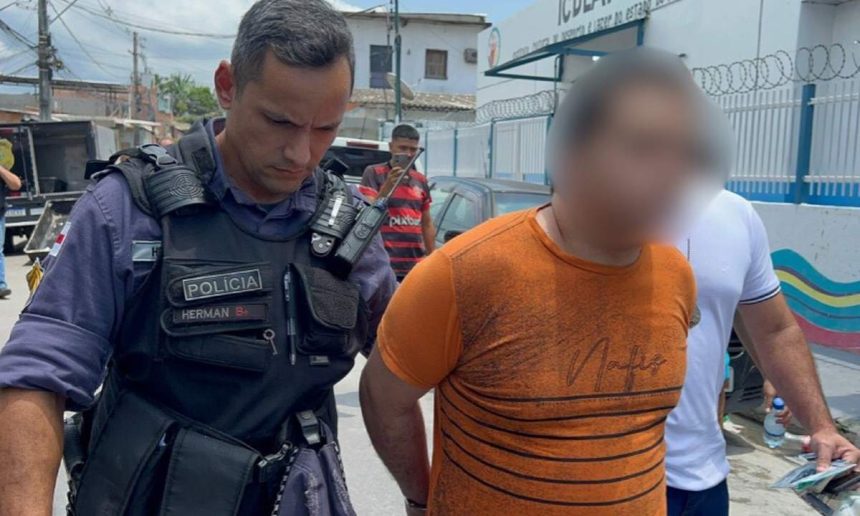 Policial prende homem em Manaus, suspeito de matar a esposa.