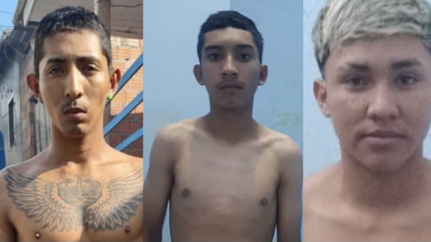 Três homens procurados pela polícia em Coari.