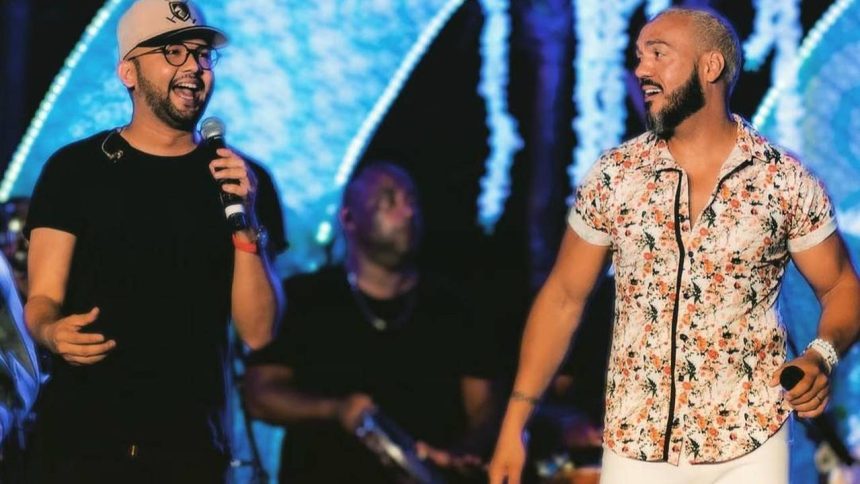 Uendel Pinheiro e Belo em show musical