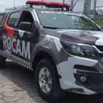 Viaturas da ROCAM da Polícia Militar em Manaus