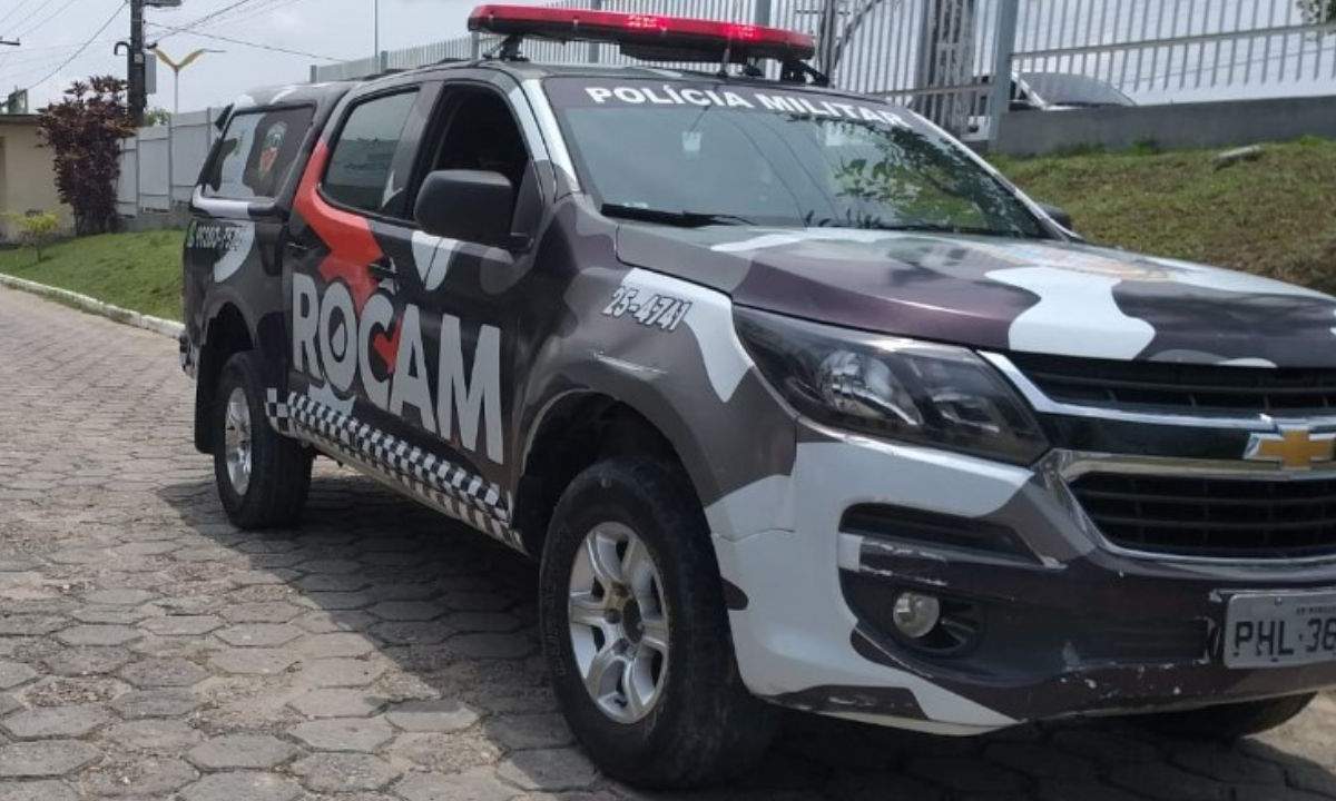 Viaturas da ROCAM da Polícia Militar em Manaus