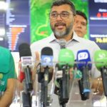 Wilson Lima anuncia concursos públicos para IPAAM e SEMA em coletiva de imprensa.