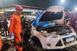 Acidente fatal no trânsito de Manaus neste domingo