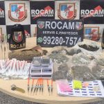 PRocam prende dupla com grande quantidade de drogas em condomínio em Manaus