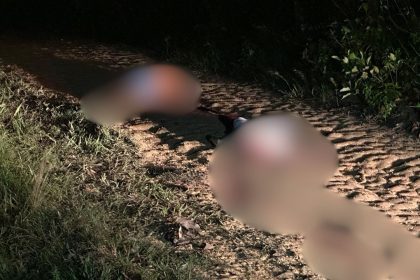 Dois homens são mortos com 15 tiros em ramal no Brasileirinho