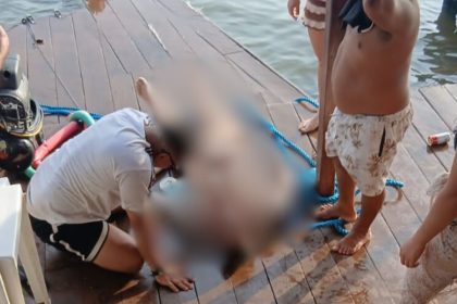 Homem morre afogado em flutuante no bairro Tarumã