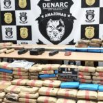 Polícia apreende mais de uma tonelada de drogas e prende cinco pessoas no Amazonas