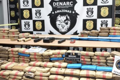 Polícia apreende mais de uma tonelada de drogas e prende cinco pessoas no Amazonas